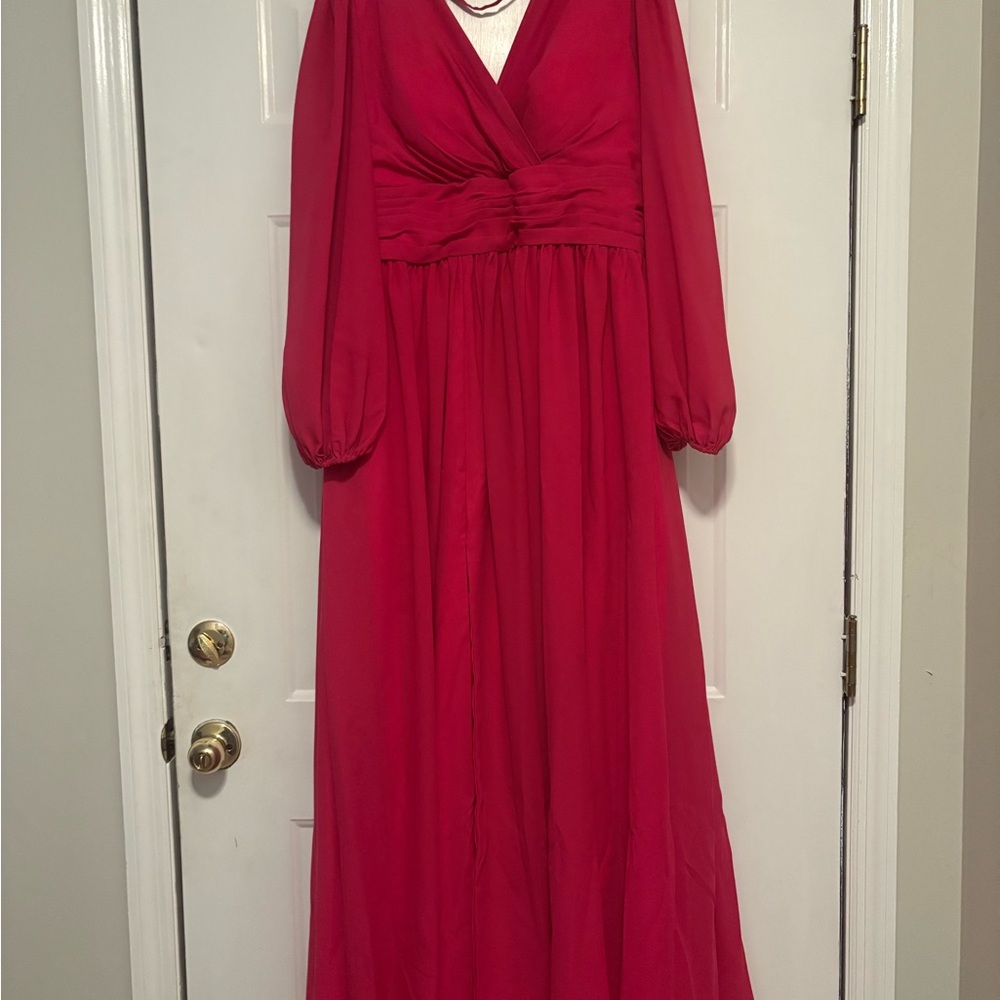 Elegant Long Sleeve gown